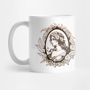 Venus with flowers Mug